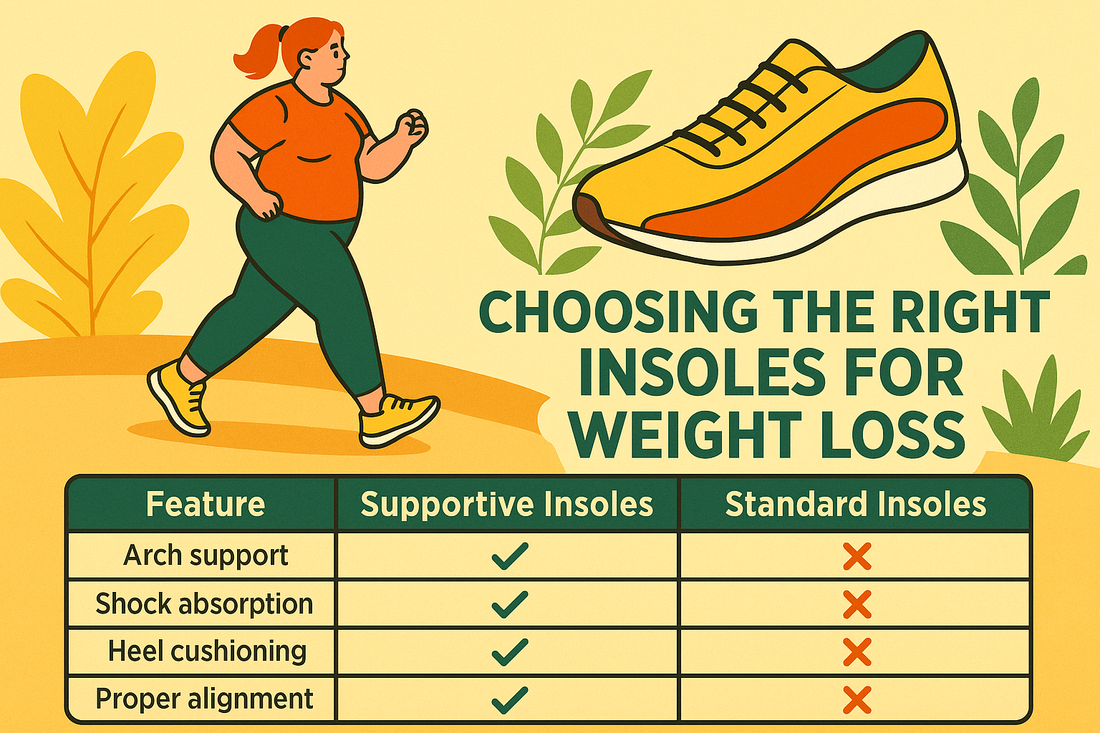 How to Choose the Best Orthopedic Insoles for Weight Loss: A Complete Guide